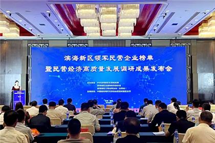 恒银科技入围滨海新区领军民营企业科技创新榜首