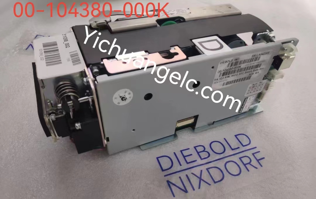 ATM machine spare parts 00-104380-000K Diebold CD RDR,MTZ,TRK1/2/3,RD/WRT,HICO,ICC,STRP DN,SMART,W/EAFP & ASKMR,ENVIR,CONSOL 562